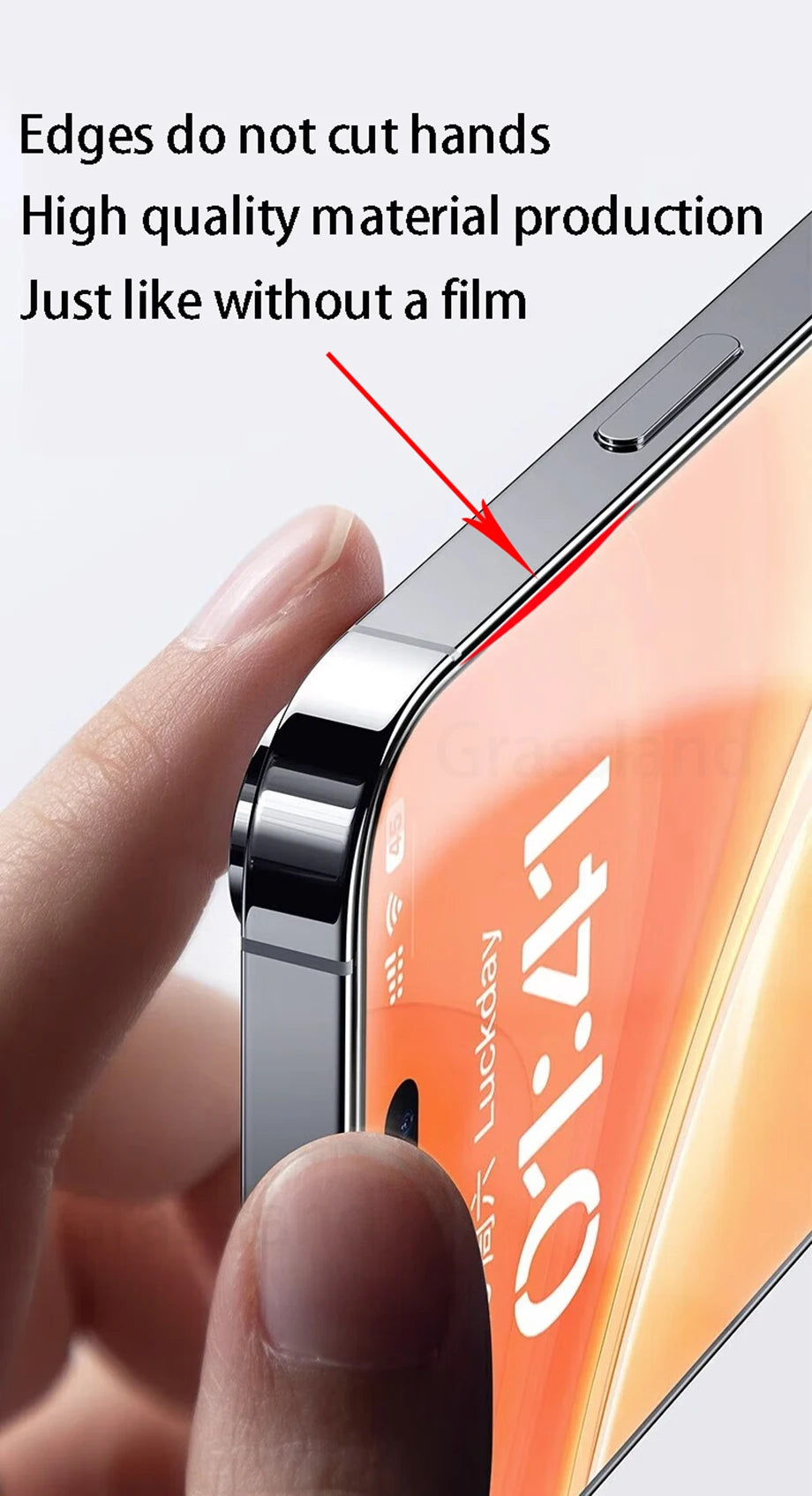 4Pcs Tempered Glass Screen Protector For iPhone