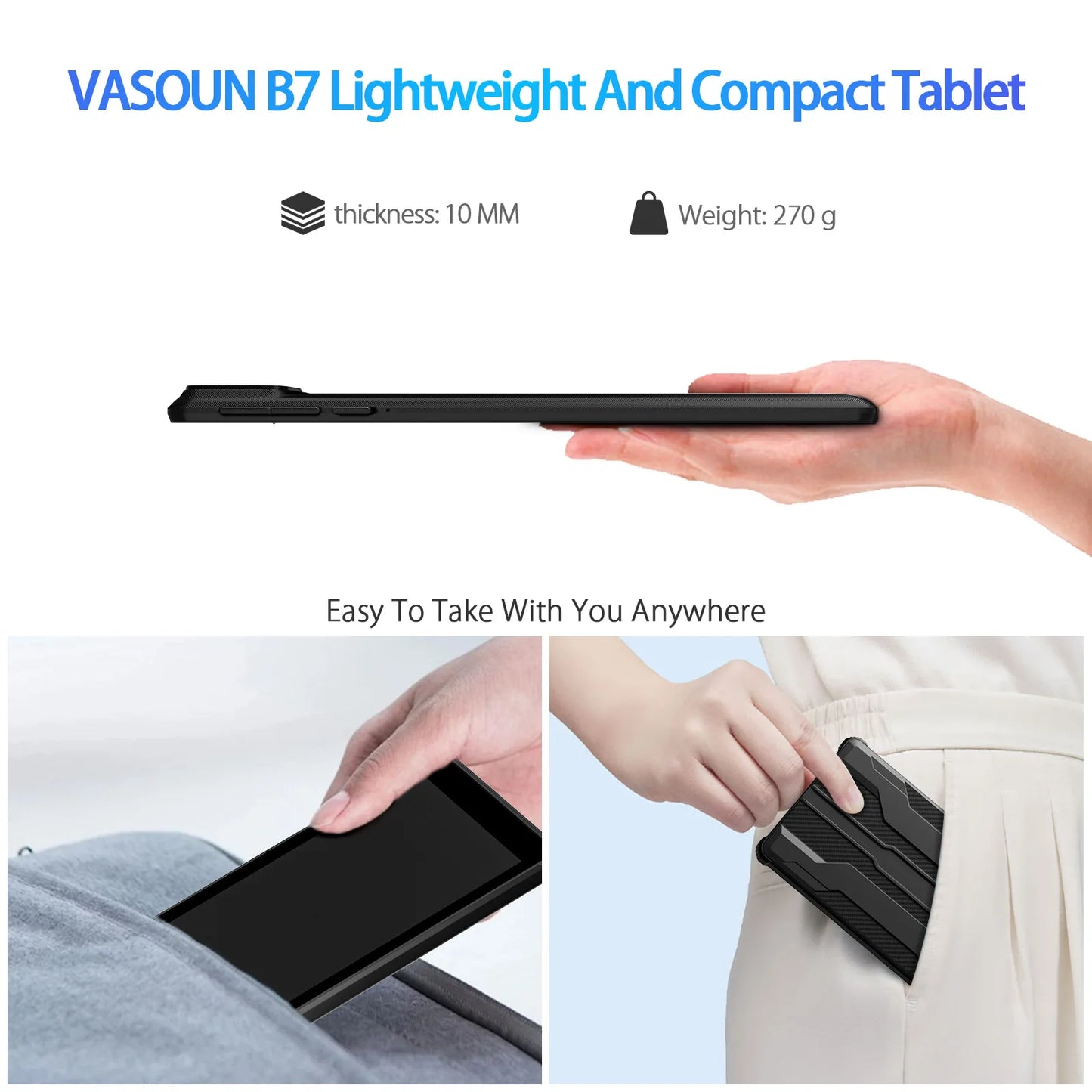 PRITOM Tablet 7" Android 14