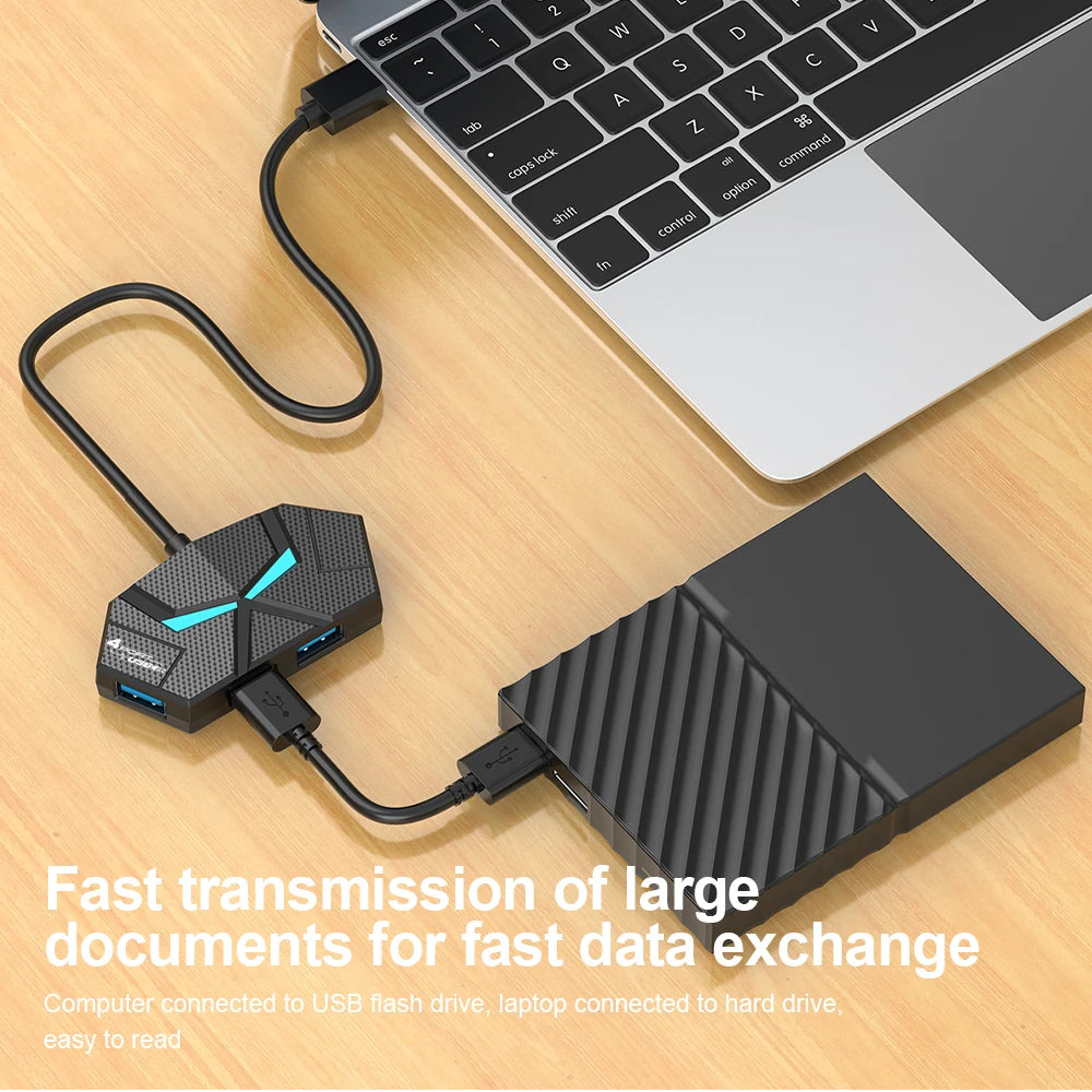 Kebidumei 7 Ports USB 3.0 HUB