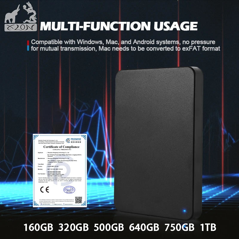 XLON HD External Hard Drive
