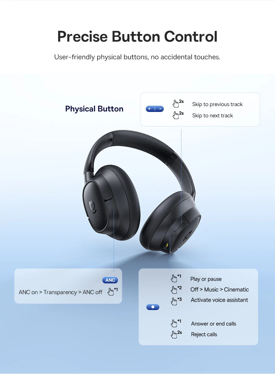 Baseus Bowie H1s Wireless Headphones