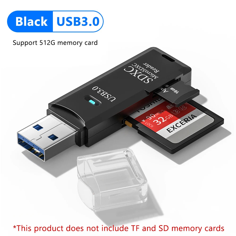 elough 2 in 1 USB 3.0 Card Reader