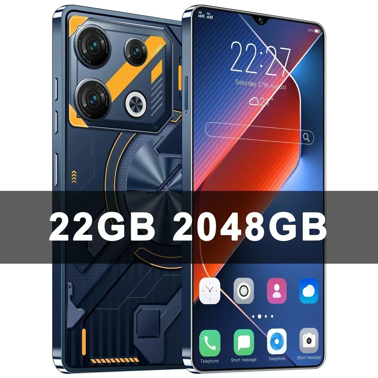 NEW Pova 8 Pro HOT 2025 original intelligent 5G Android 14