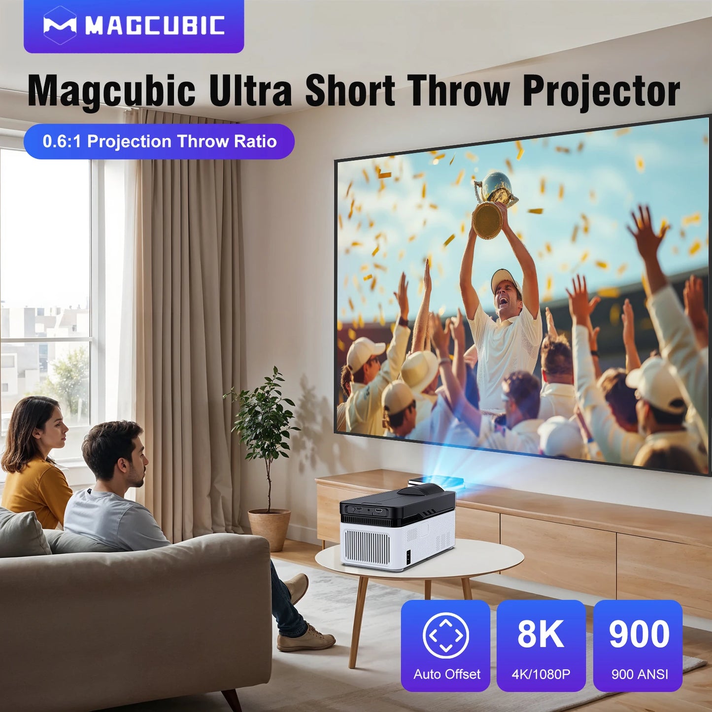 Magcubic Ultra Short Throw HY450 Projector