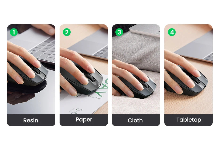UGREEN Bluetooth & 2.4G Wireless  Mouse