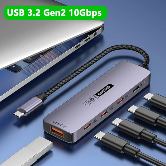 YUCUN 10Gbps USB3.2 Gen2 HUB