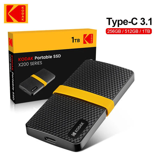 KODAK X200 External SSD Hard Drive