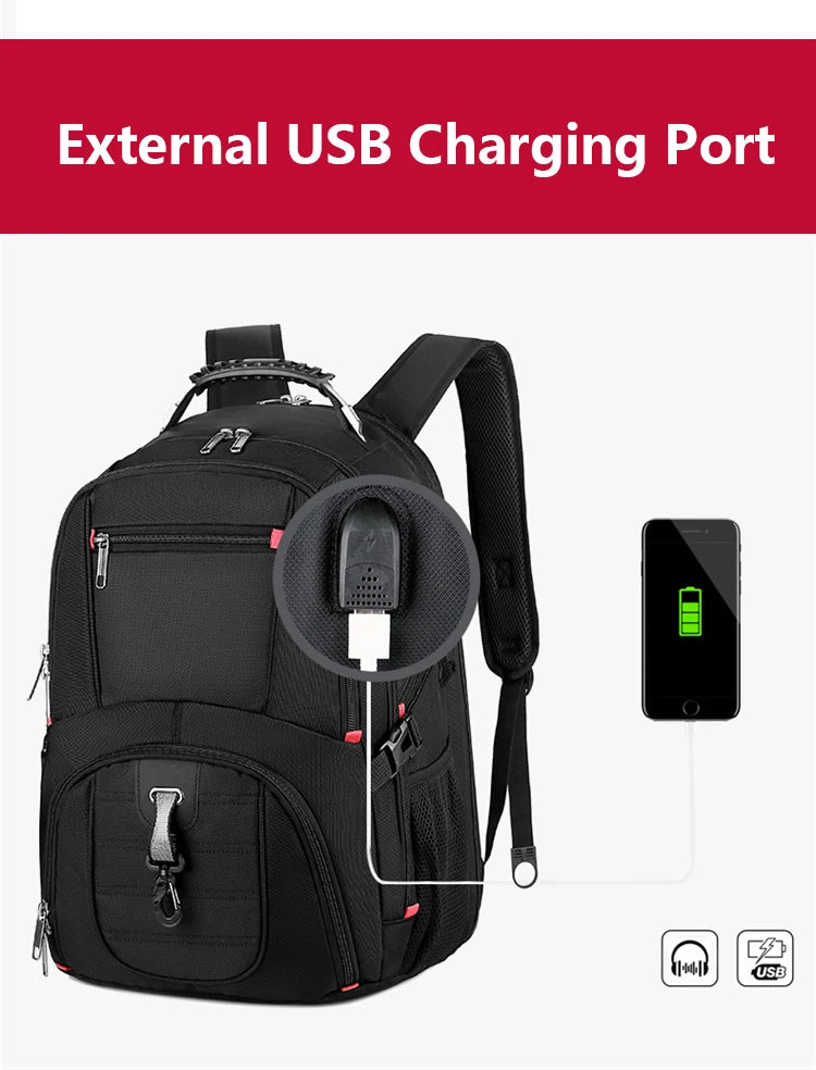 SWISS-Multifunctional Durable Laptop Backpack bags.