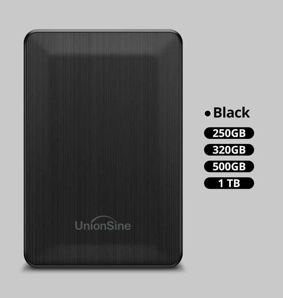 UnionSine HDD 2.5 Inch Portable External Hard Drive