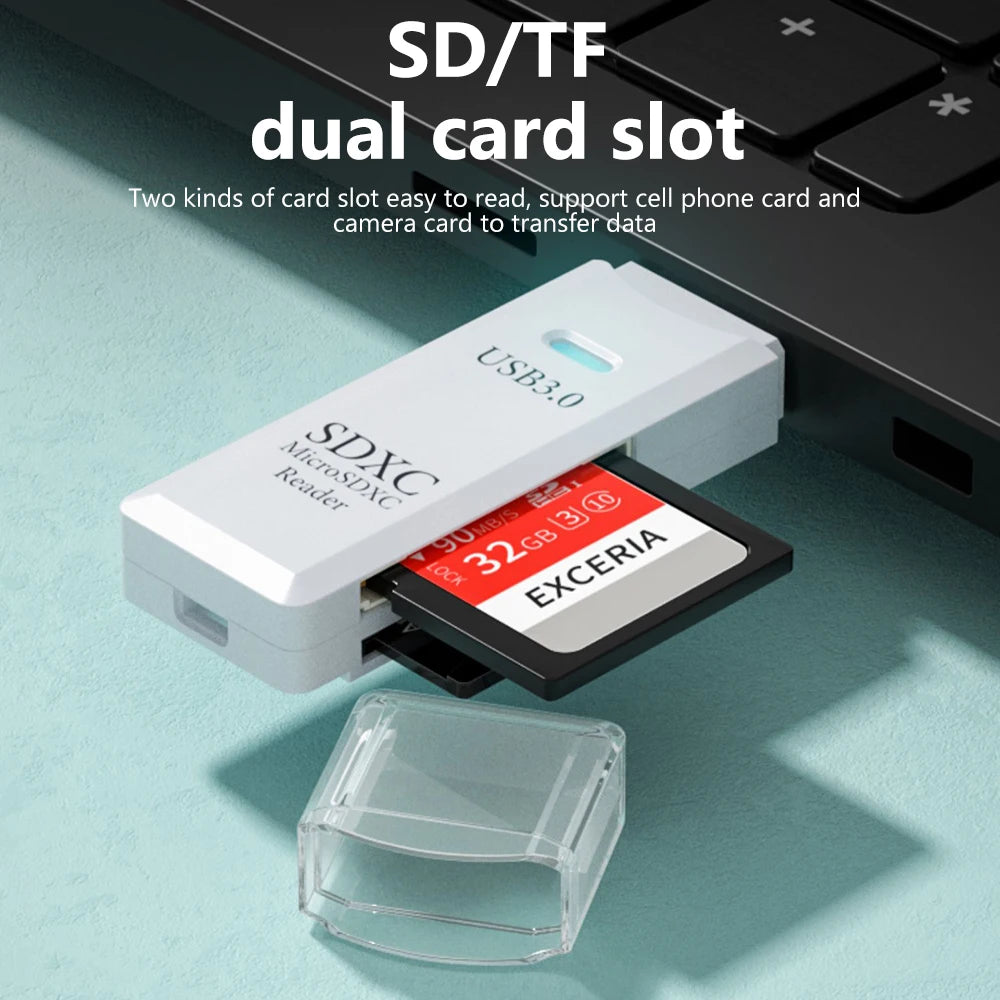 elough 2 in 1 USB 3.0 Card Reader