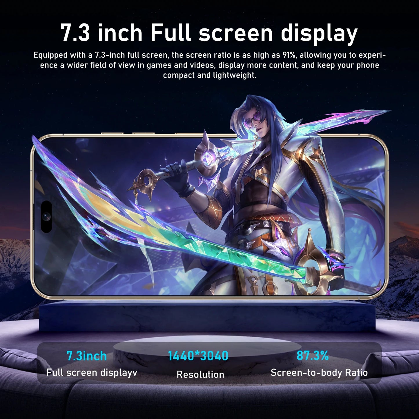 Global Version 5G Android 14 Unlocked Phone