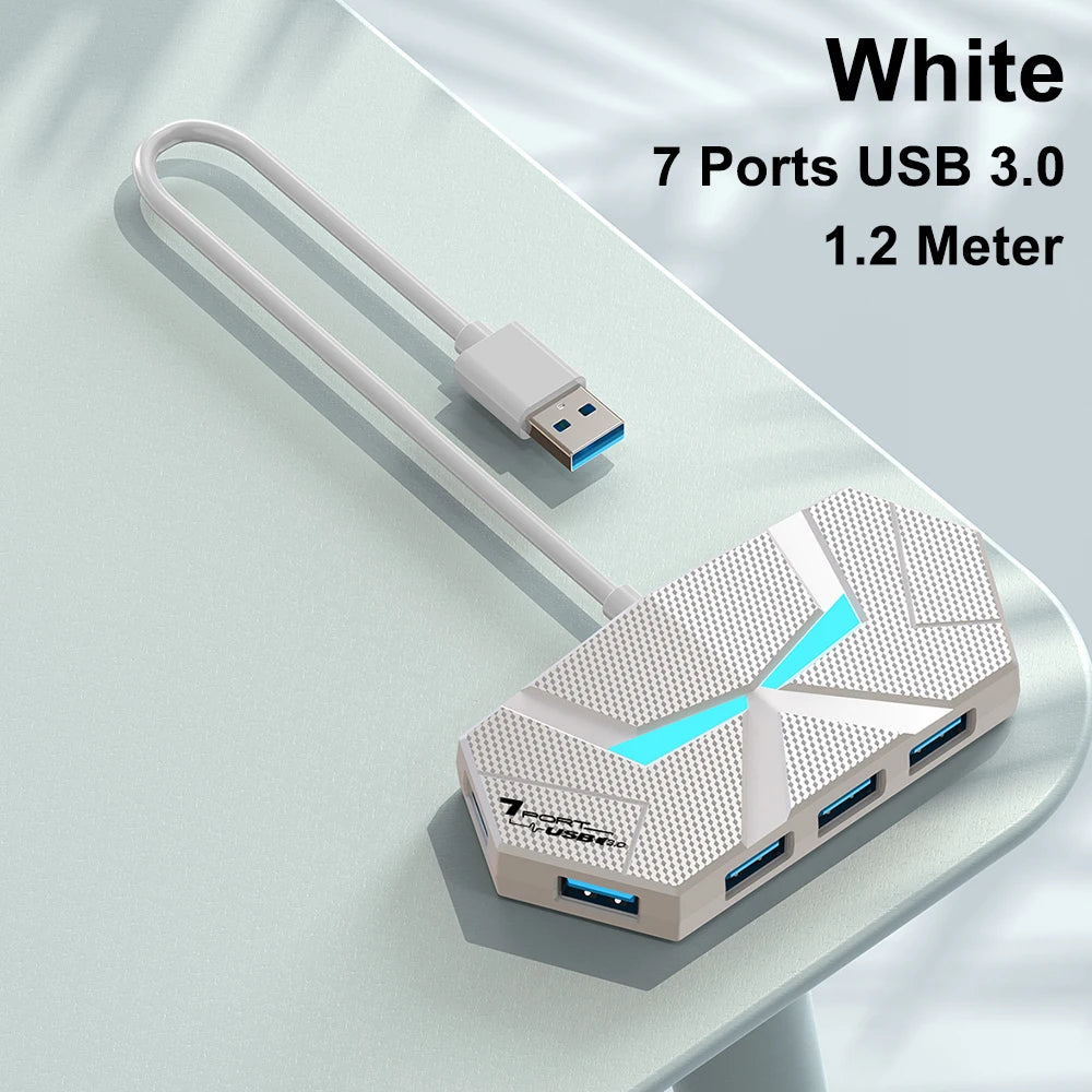 Kebidumei 7 Ports USB 3.0 HUB