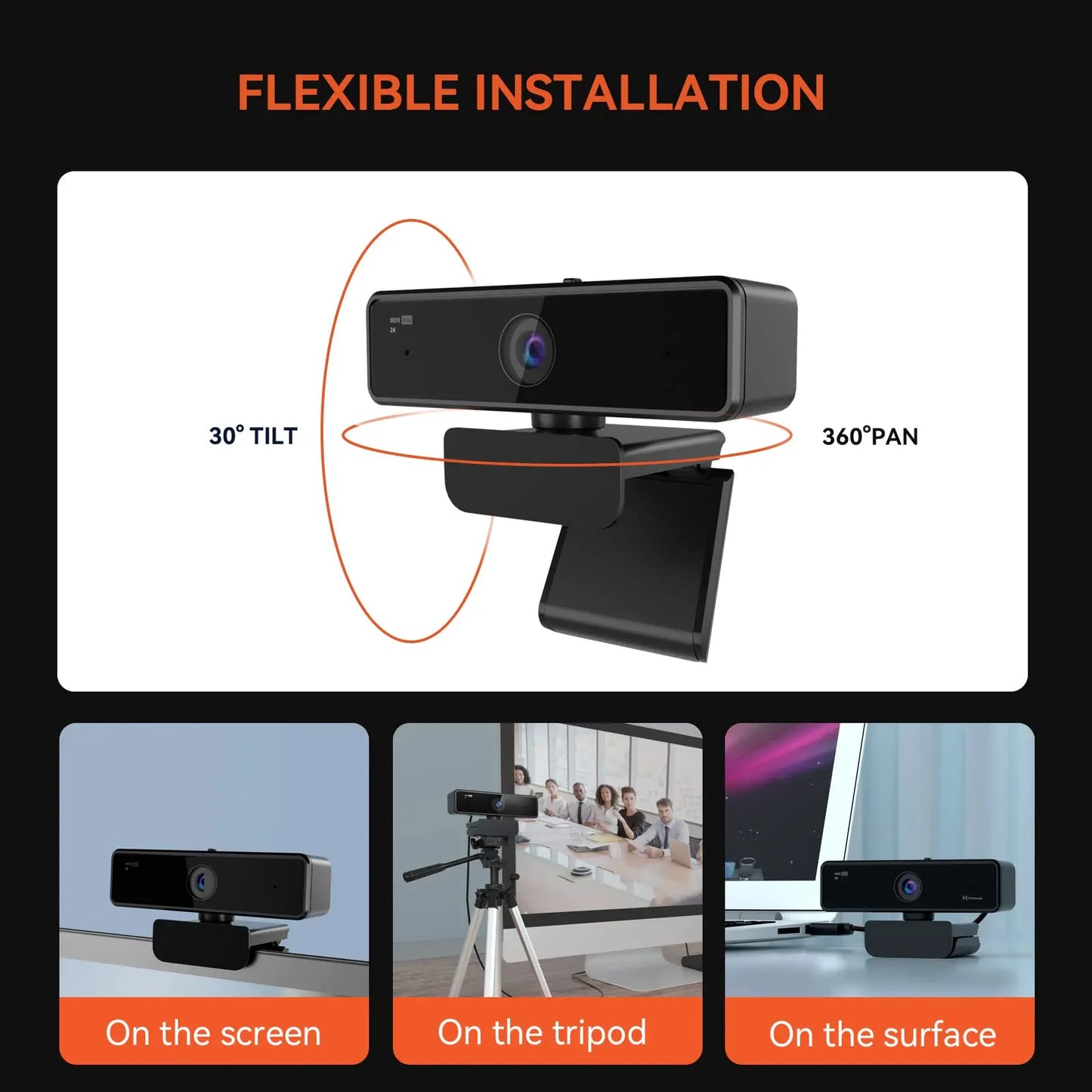 Nuroum V11 High Quality 1080p  Web Camera