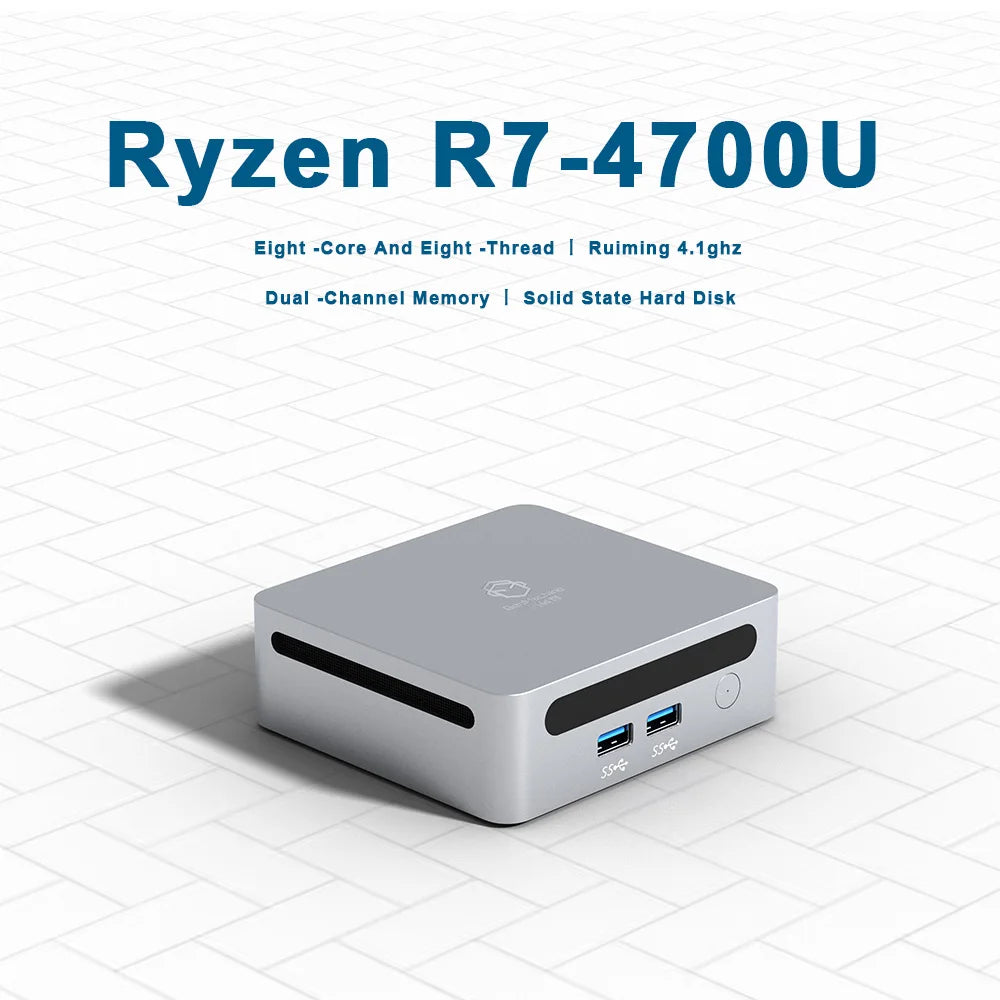 GenMachine New Ren4000 4700U Mini PC