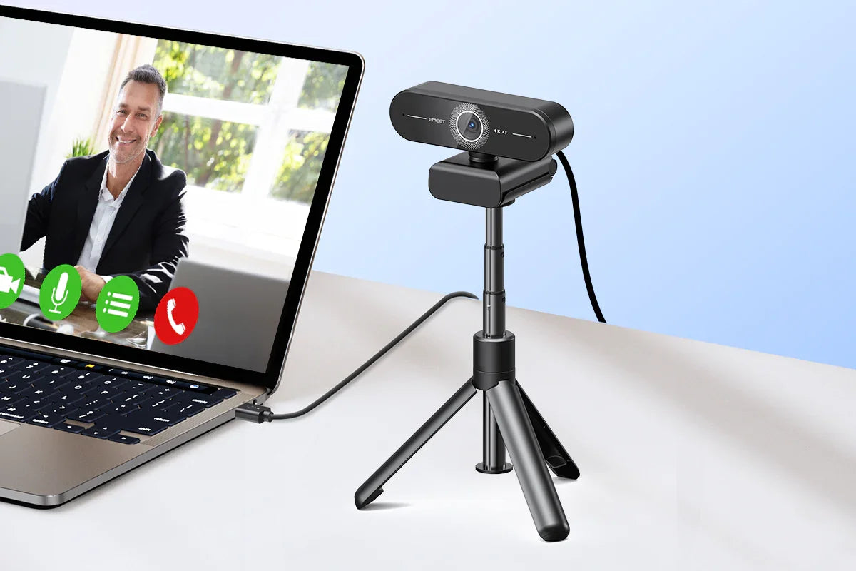 EMEET C60E 4K/2K Autofocus Webcam