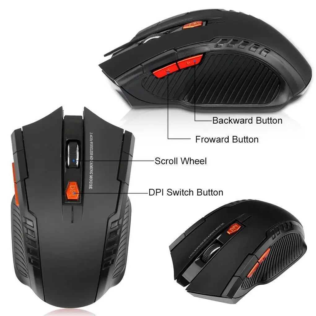 SUPMANGO Wireless  1600DPI Optical Mouse