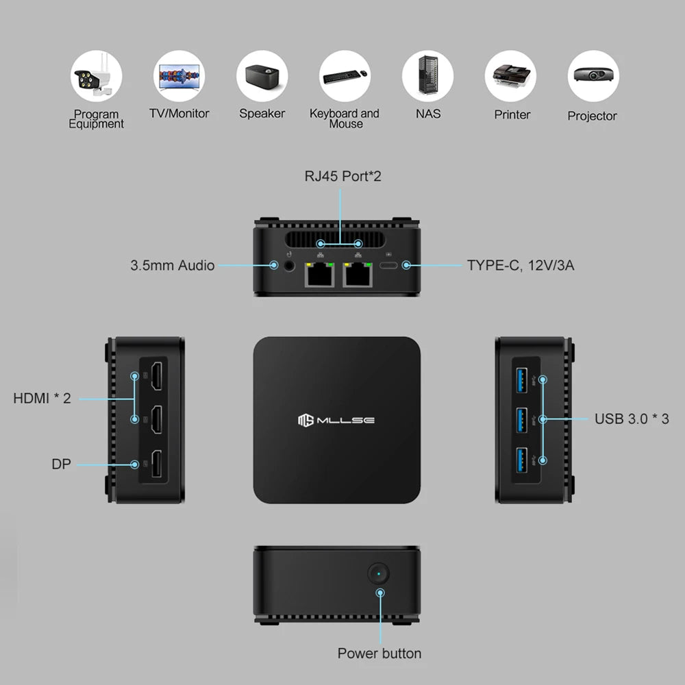 MLLSE G2 Mini PC Windows 11