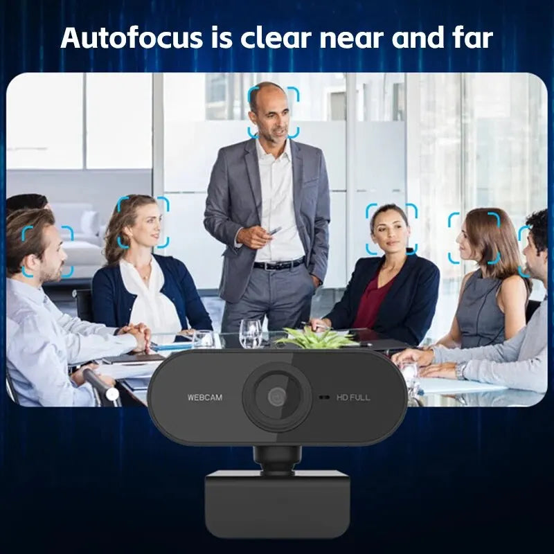 Camera 1080P HD Computer HD USB  Web Camera For Work With Microphone Tripod