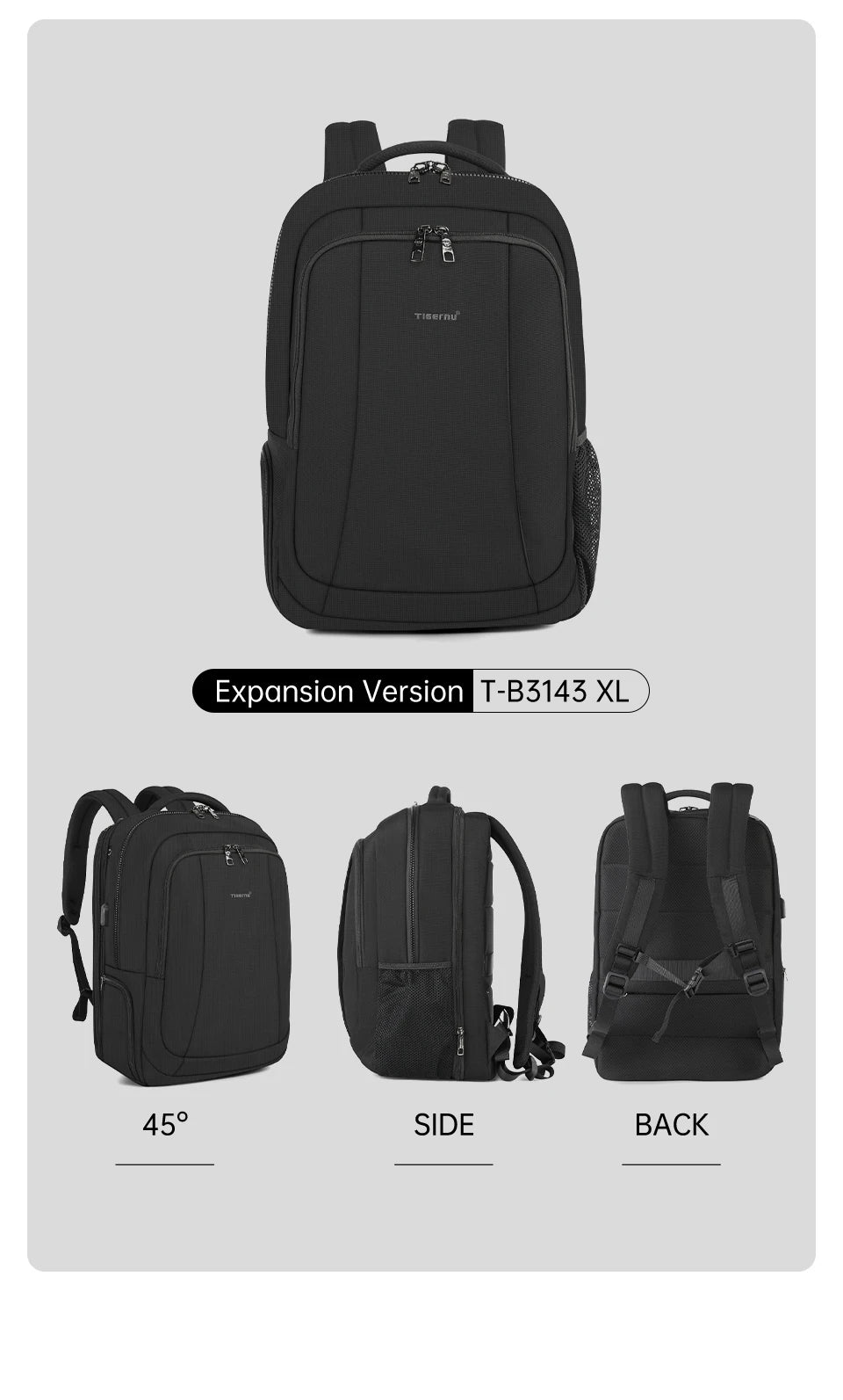 Tigernu Laptop Backpack Bags For Men