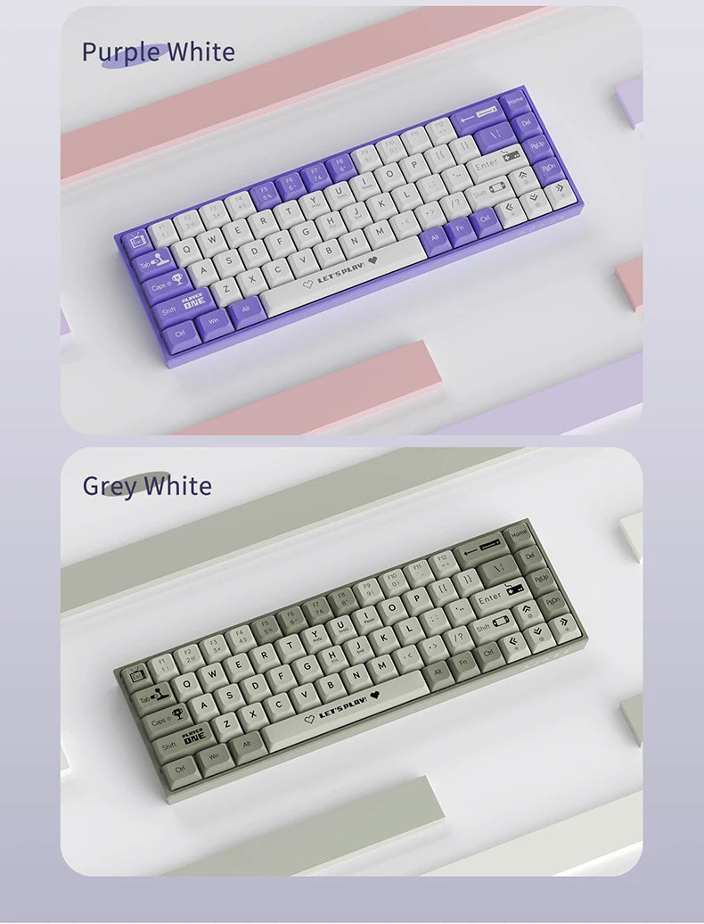 AJAZZ AK680 Mechanical  Wireless Bluetooth Keyboard
