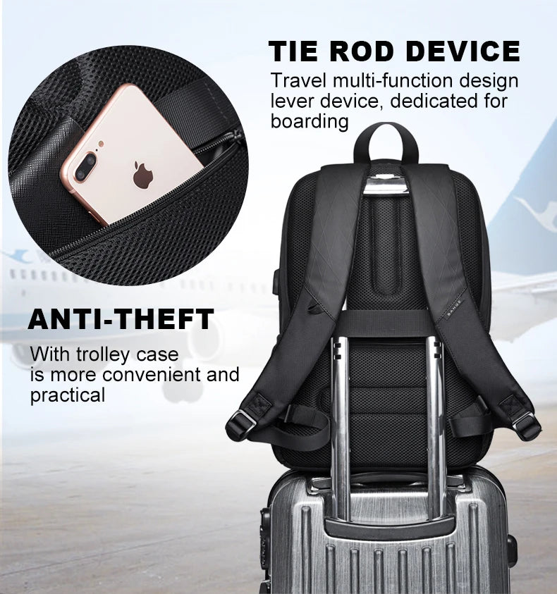 BANGE Travel Waterproof Laptop Backpack Bag.