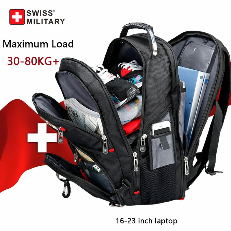SWISS MILITARY 17" Waterproof Laptop Backpack.