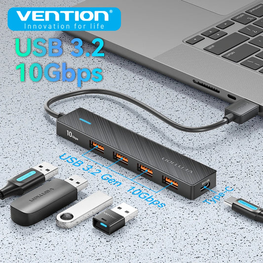 Vention New 5 Ports USB 3.2 Gen2 HUB