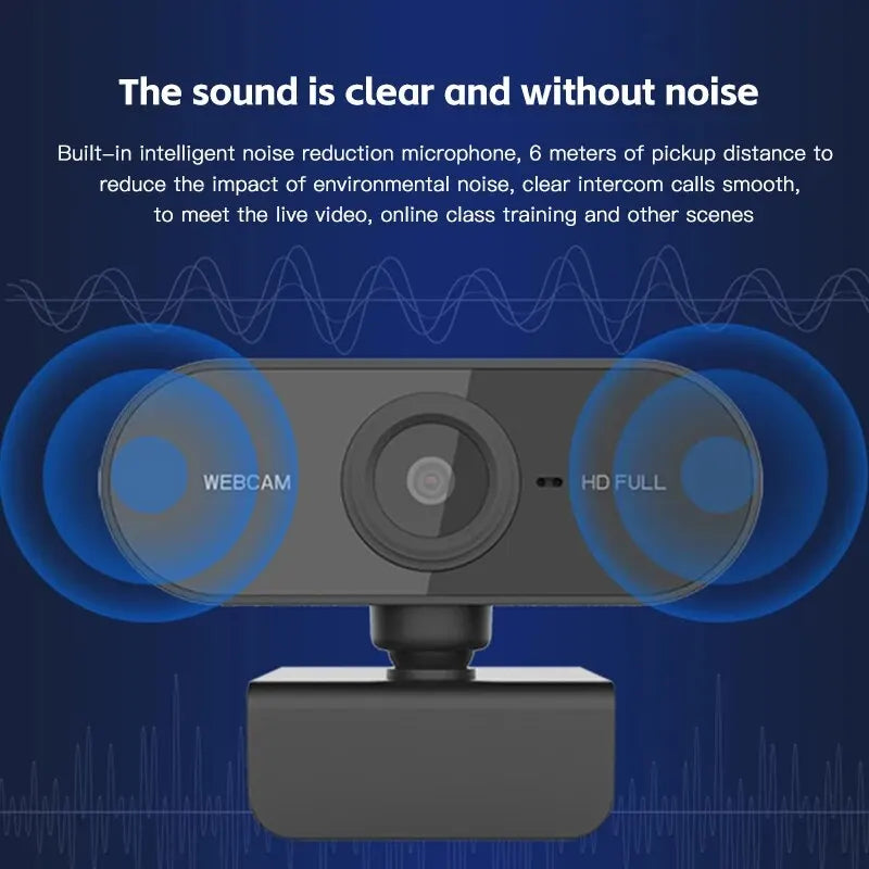 Camera 1080P HD Computer HD USB  Web Camera For Work With Microphone Tripod