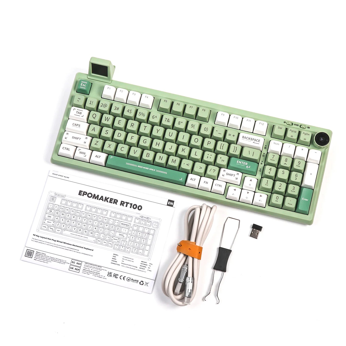 EPOMAKER RT100 97key  Wireless/Wired Mechanical Keyboard