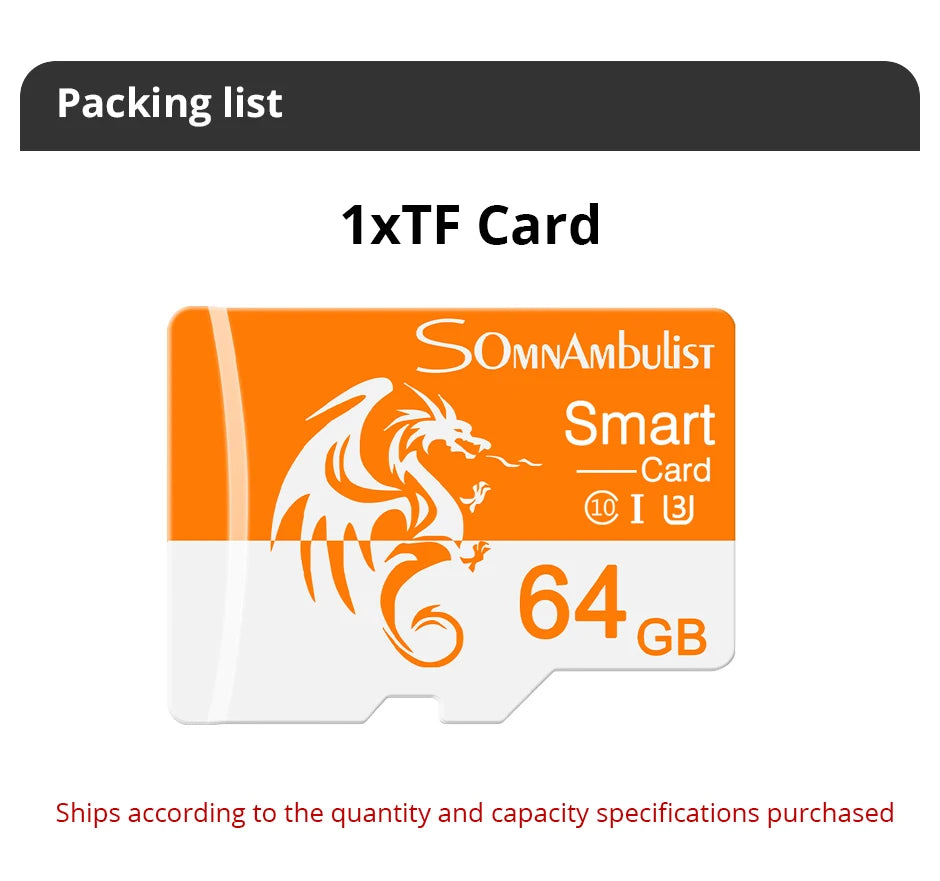 SomnAmbulist High Speed Memory Card