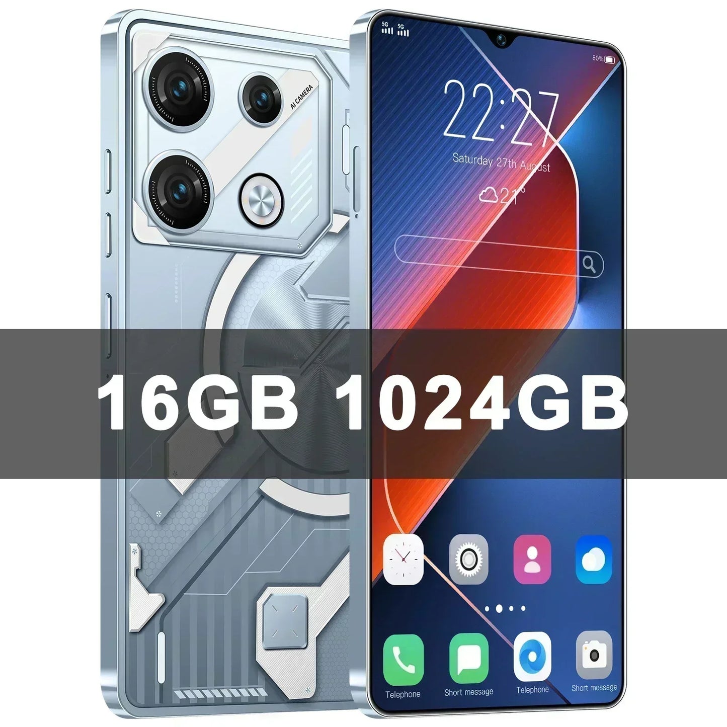 NEW Pova 8 Pro HOT 2025 original intelligent 5G Android 14