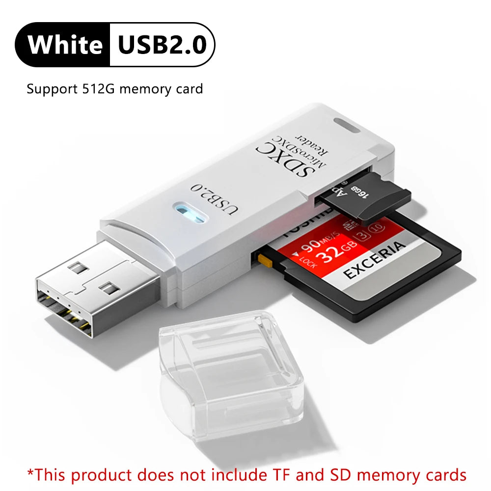 elough 2 in 1 USB 3.0 Card Reader