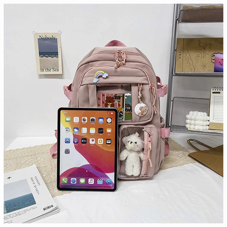 Cute Women Waterproof Laptop Backpacks