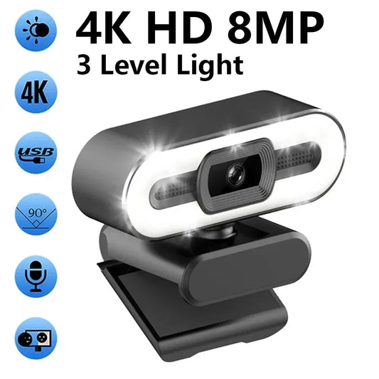 Portable Full HD 1080P 2K 4K Webcam