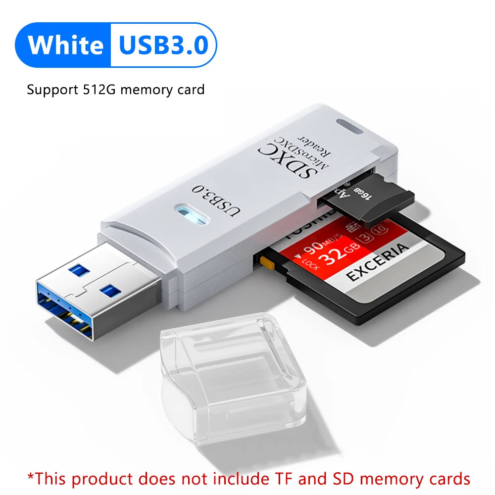 elough 2 in 1 USB 3.0 Card Reader