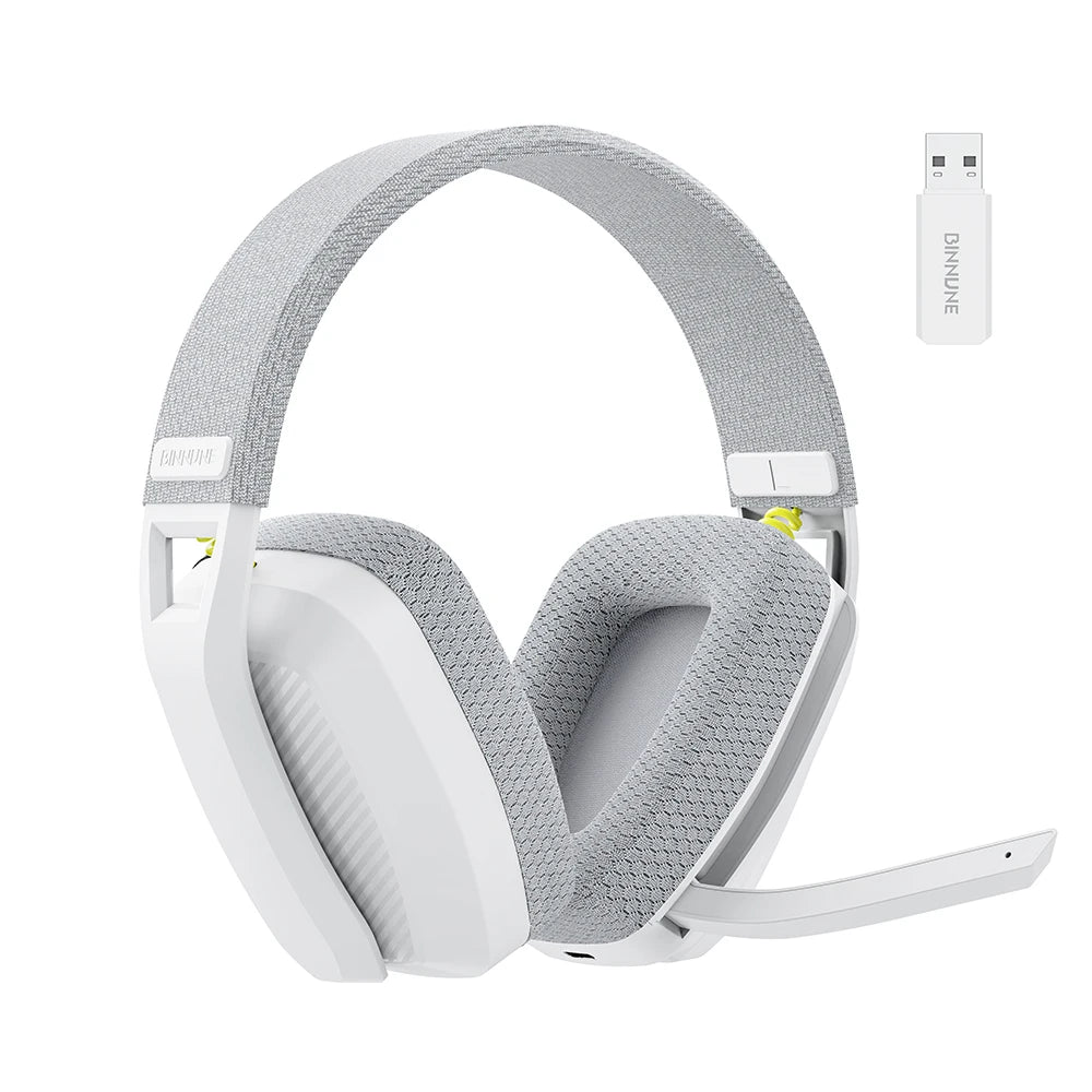 BINNUNE BW06 2.4GHz Wireless Gaming Headset with Microphone
