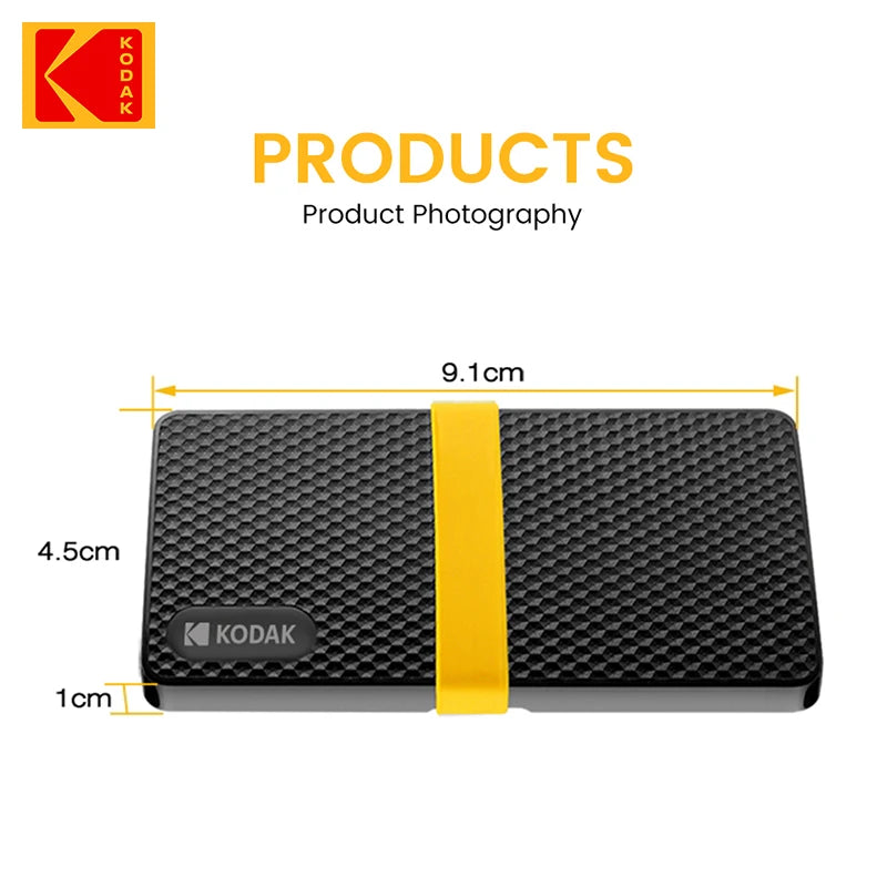 KODAK X200 External SSD Hard Drive