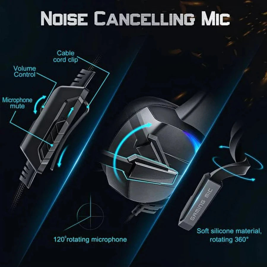 SEENDA RGB Gaming Headset
