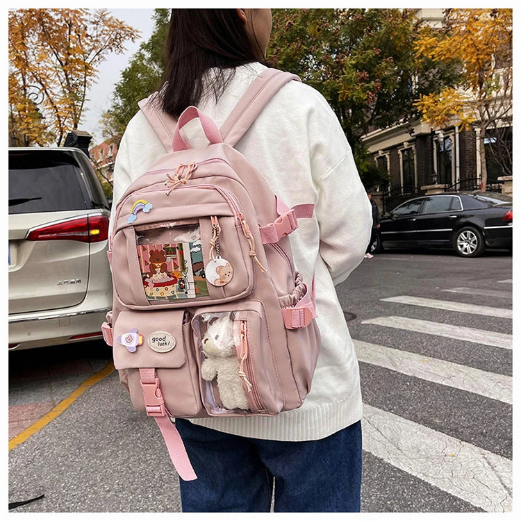 Cute Women Waterproof Laptop Backpacks