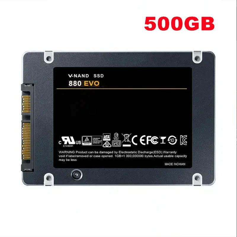 Lenovo New SSD 880 EVO 1TB 2TB 4TB Internal Solid State Drives Hard Disk SATA 3.0 MLC 2.5 Inches for Laptop Desktop PC PS4 PS5