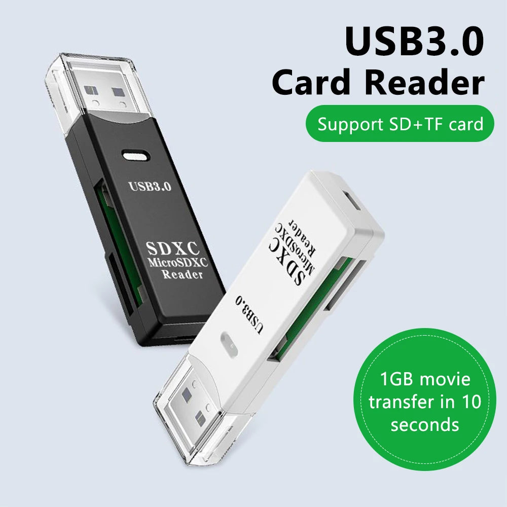 elough 2 in 1 USB 3.0 Card Reader
