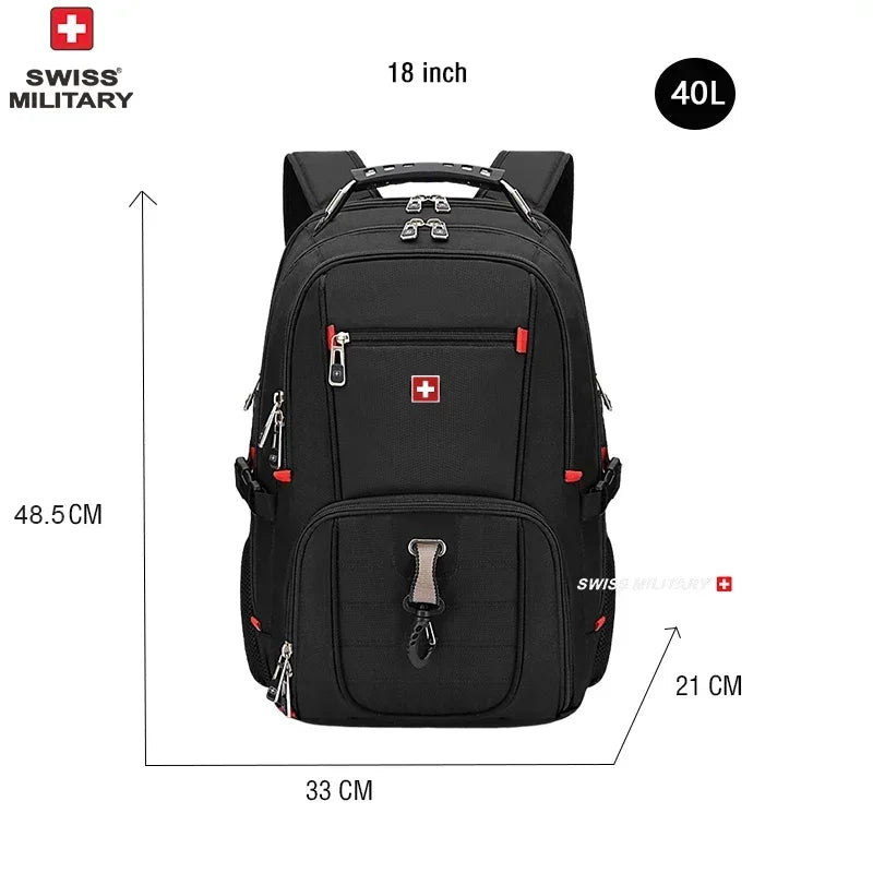 SWISS MILITARY 17" Waterproof Laptop Backpack.