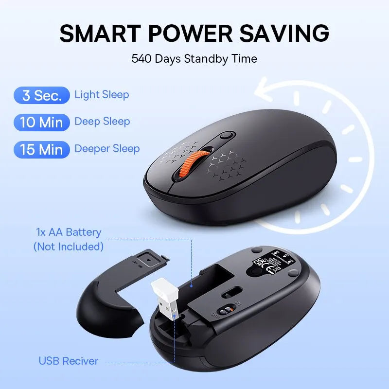Baseus F01B Mouse Wireless Bluetooth 5.0