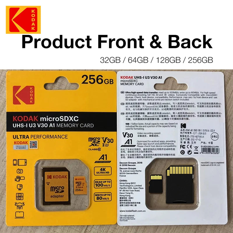 KODAK Memory/Micro SD Card (Original)