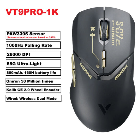 Rapoo VT9PRO PAW3398 Wireless Gaming Mouse