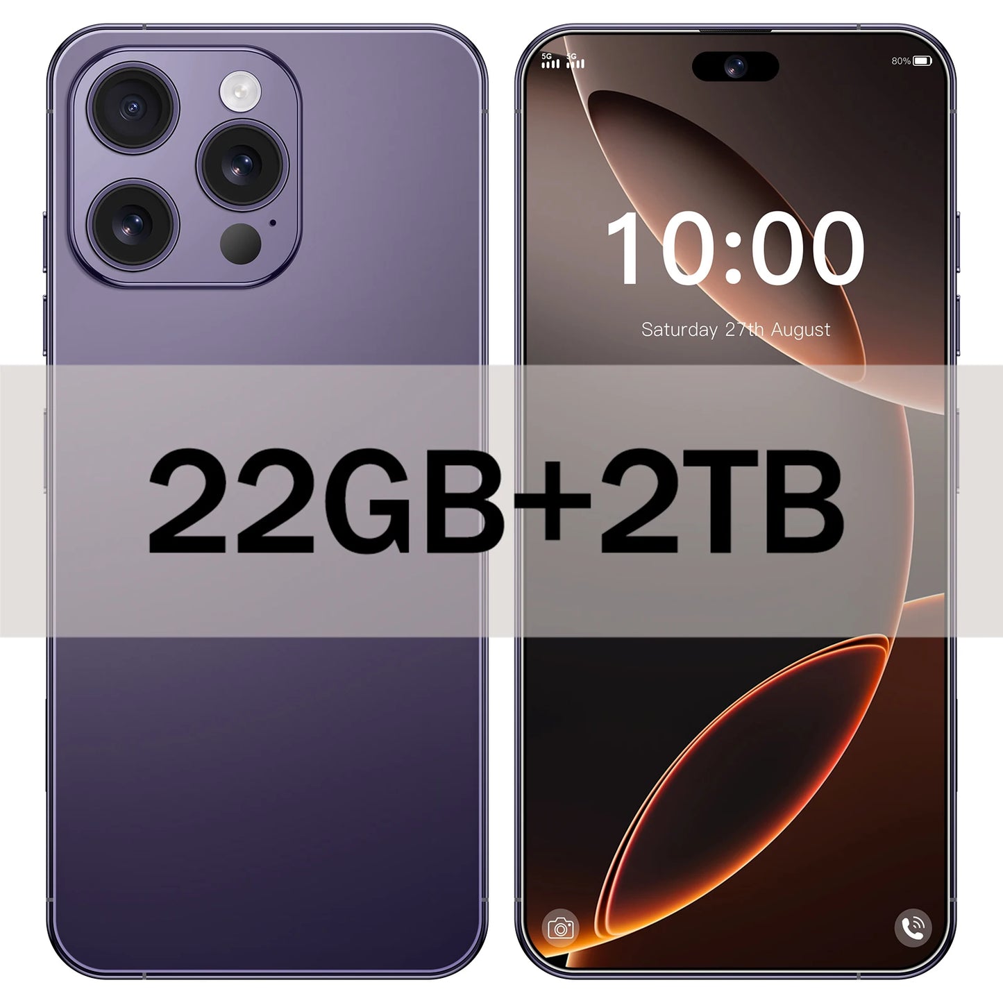 Global Version 5G Android 14 Unlocked Phone