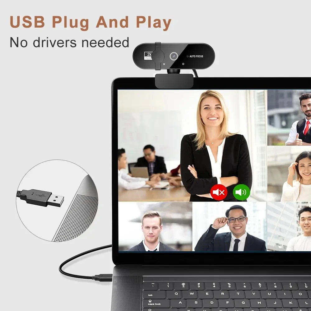 DTVANE 4K Webcam 1080P Mini Camera