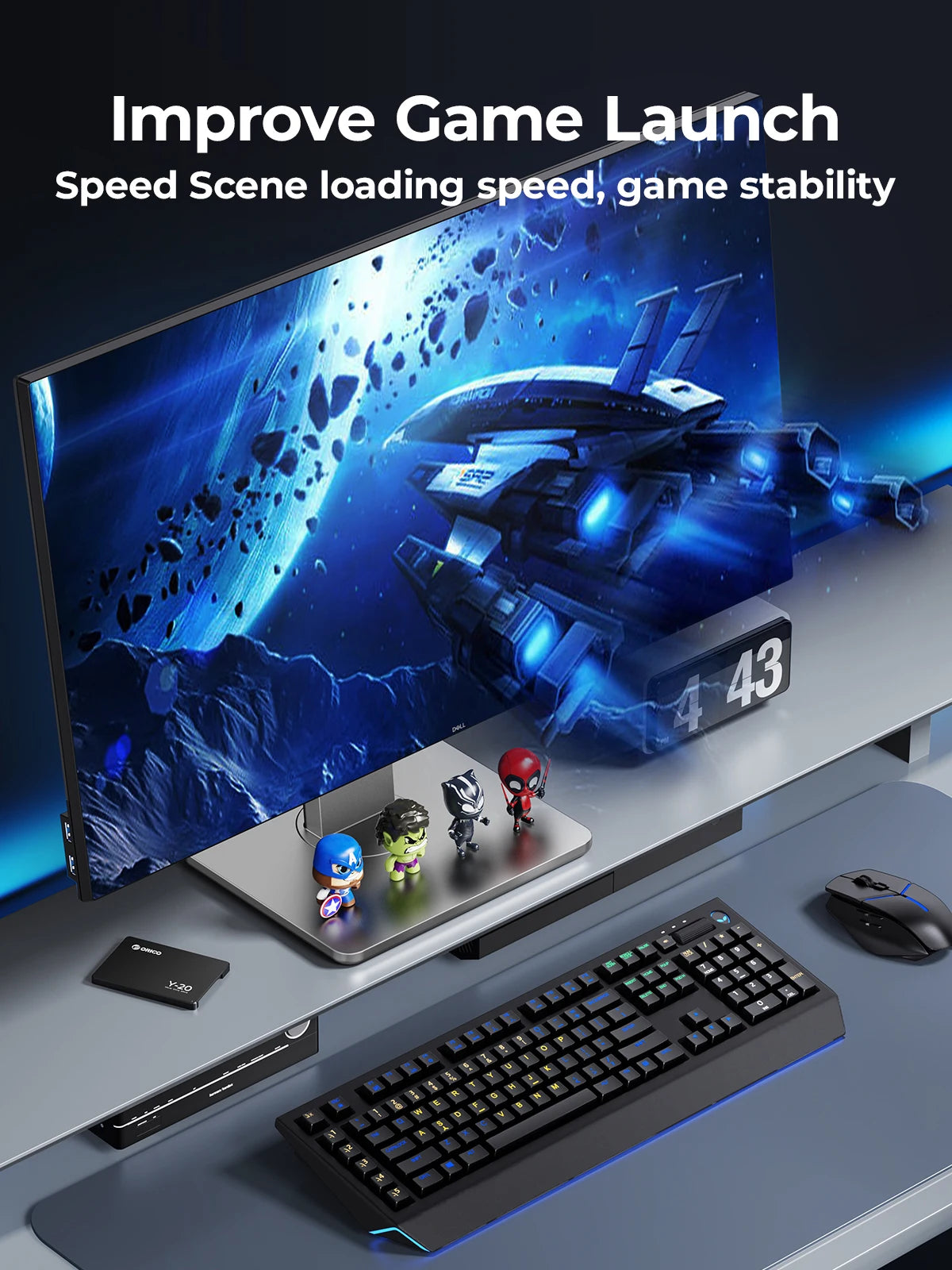 ORICO SATA III SSD 2.5” Internal Solid State Drive 3D NAND 512GB 1TB 2TB 4TB  UP to 550MB/s for Upgrade PC Laptop Desktops