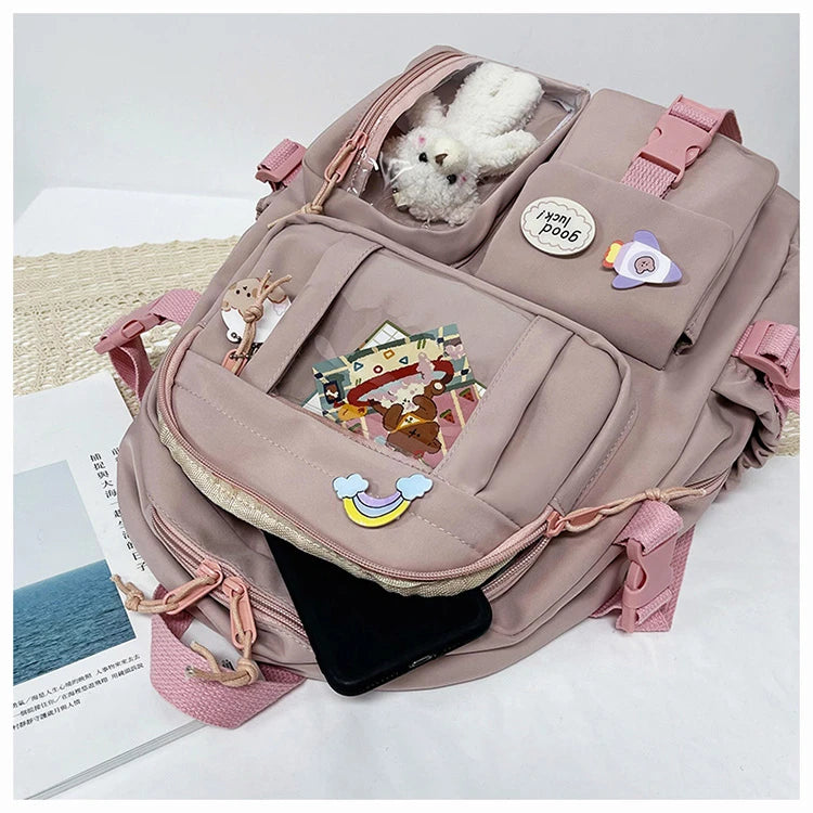 Cute Women Waterproof Laptop Backpacks