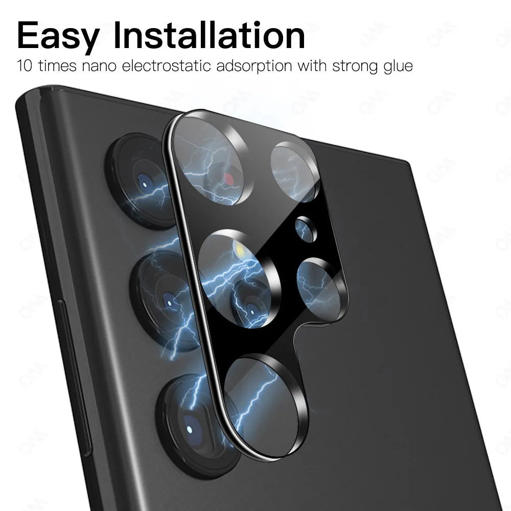 Camera Lens Protector for Samsung Galaxy S25 S24 S23 S22 S21 Ultra Plus FE Back Camera Tempered Glass Protection Accessories